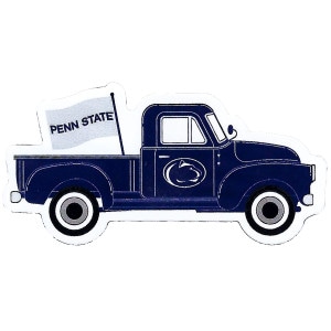 magnet old truck with Penn State flag and Athletic Logo